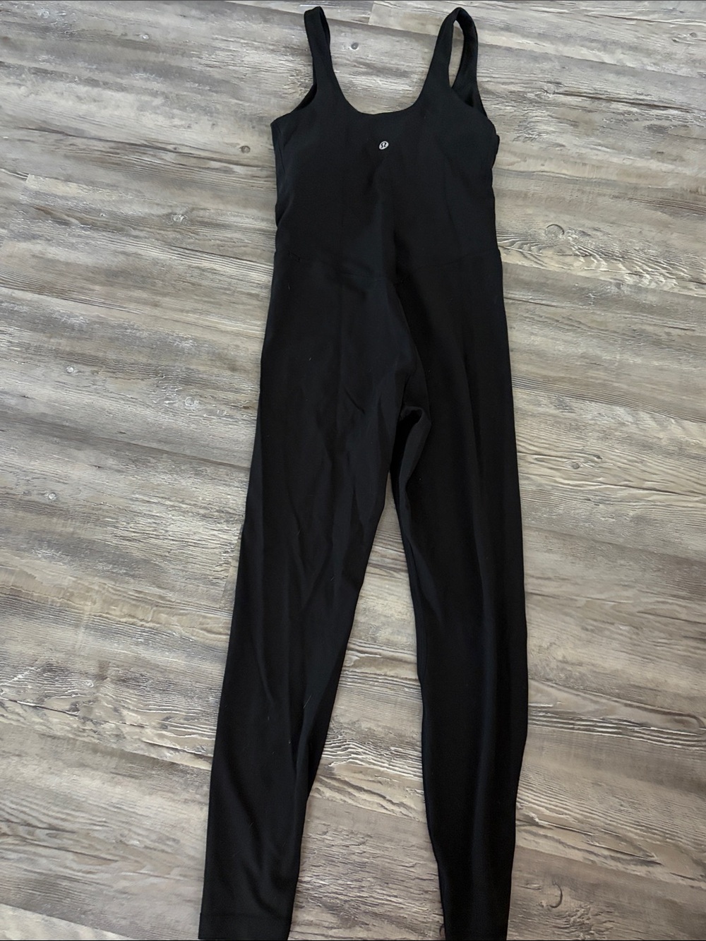 lululemon athletica Black Strappy Full-Length Jumpsuit - Picture 4 of 5